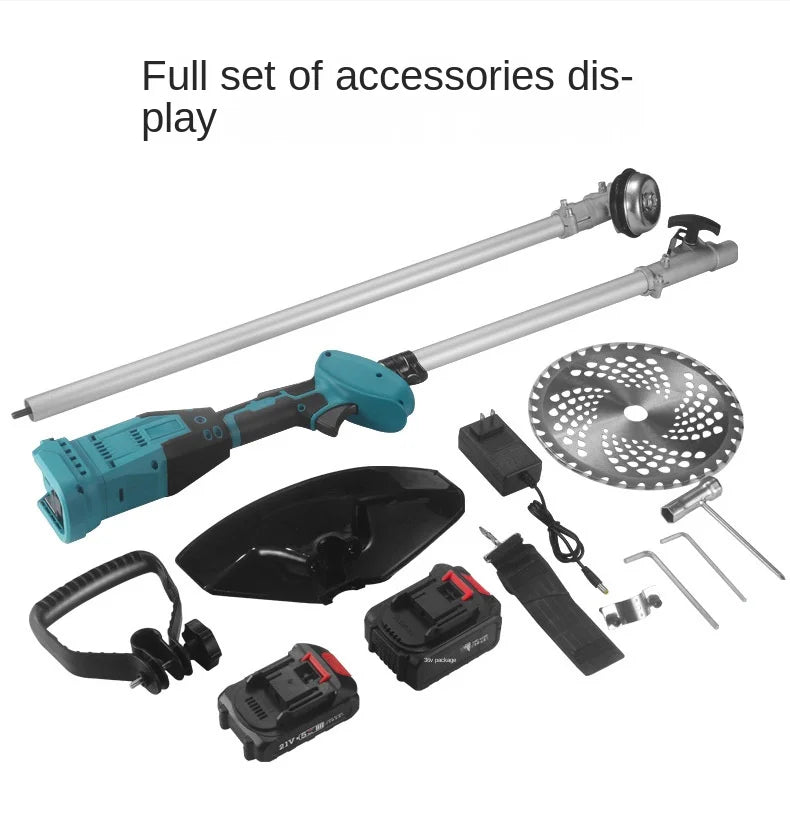 High-Power 9-Inch Brushless Electric Lawn Mower Garden Yard