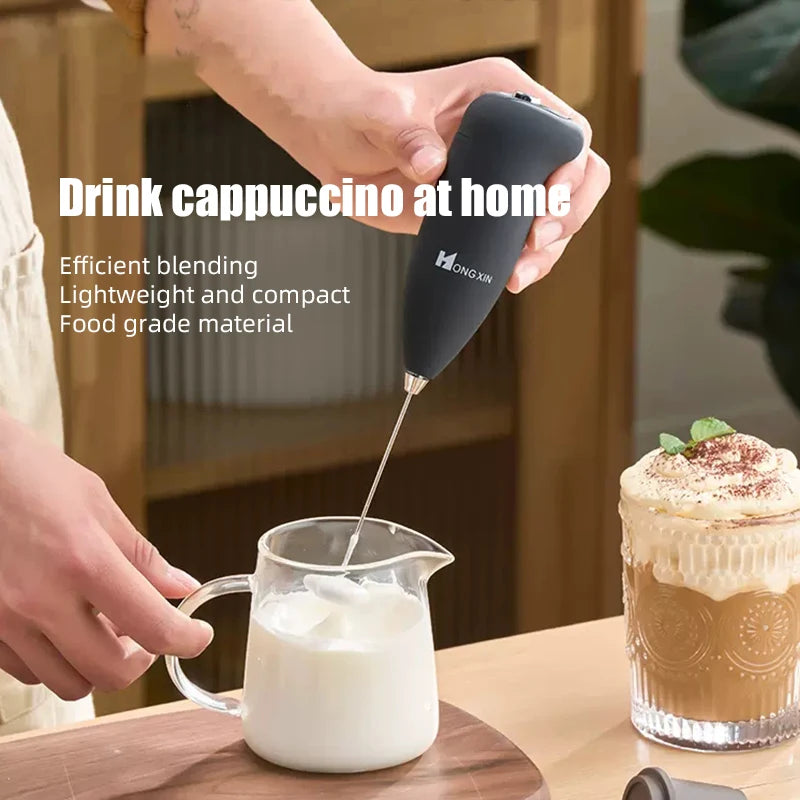 Mini Electric Milk Foamer Blender Wireless Coffee Whisk
