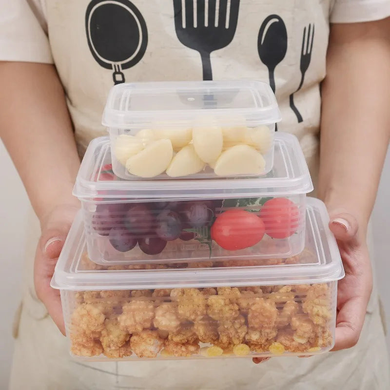 300/600/1200ml Fresh-Keeping Boxes Refrigerator Storage