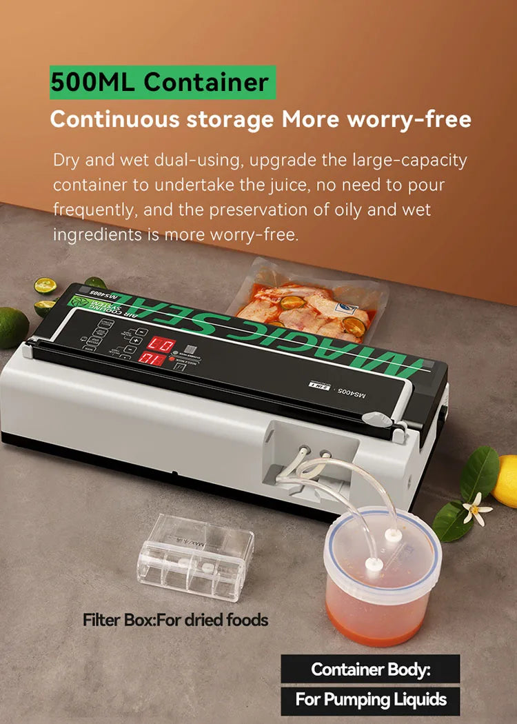 Vacuum Sealer Magic Seal Ms4005 Packaging Machine Plastic