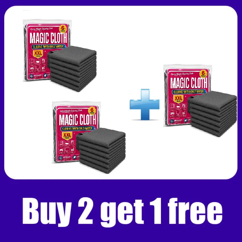 Pack Genie Magic Cleaning Cloth Microfiber Cleaning Cloths