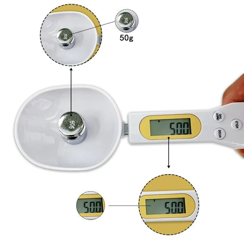 Digital Measuring Spoon 500g 5g Lcd Electronic Scale