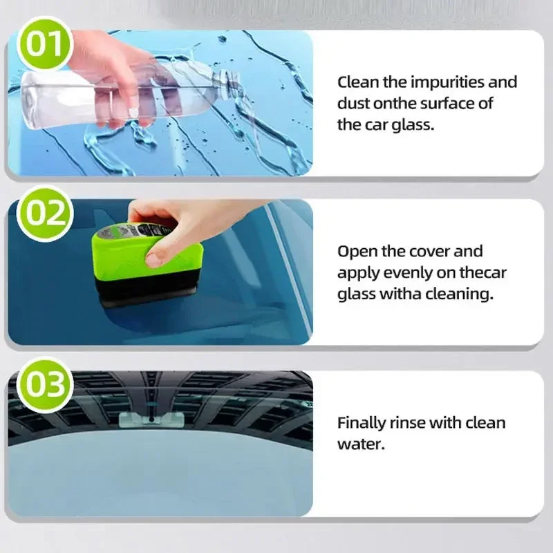 Car Windshield Inner Windshield Oil Film Cleaner Car