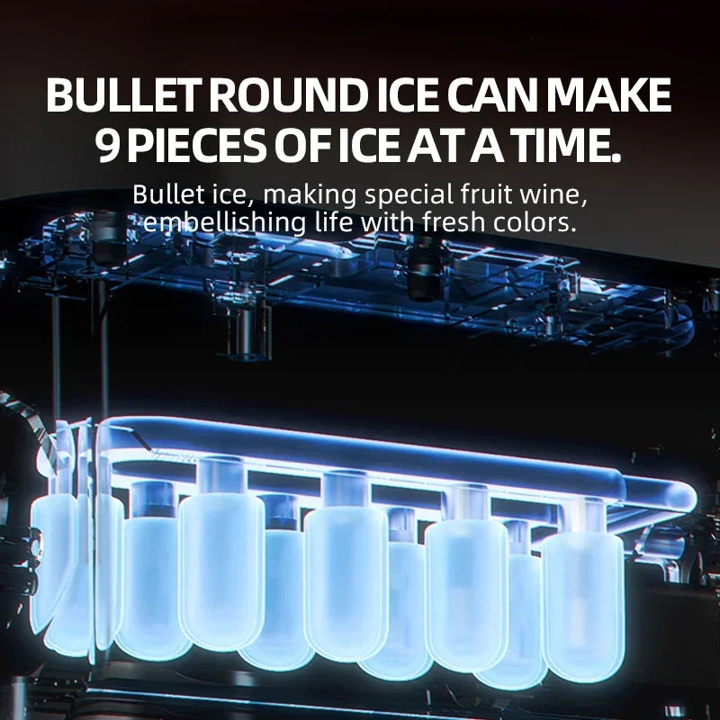 Small Ice Maker Electric 220v Multi-Functional Smart Touch
