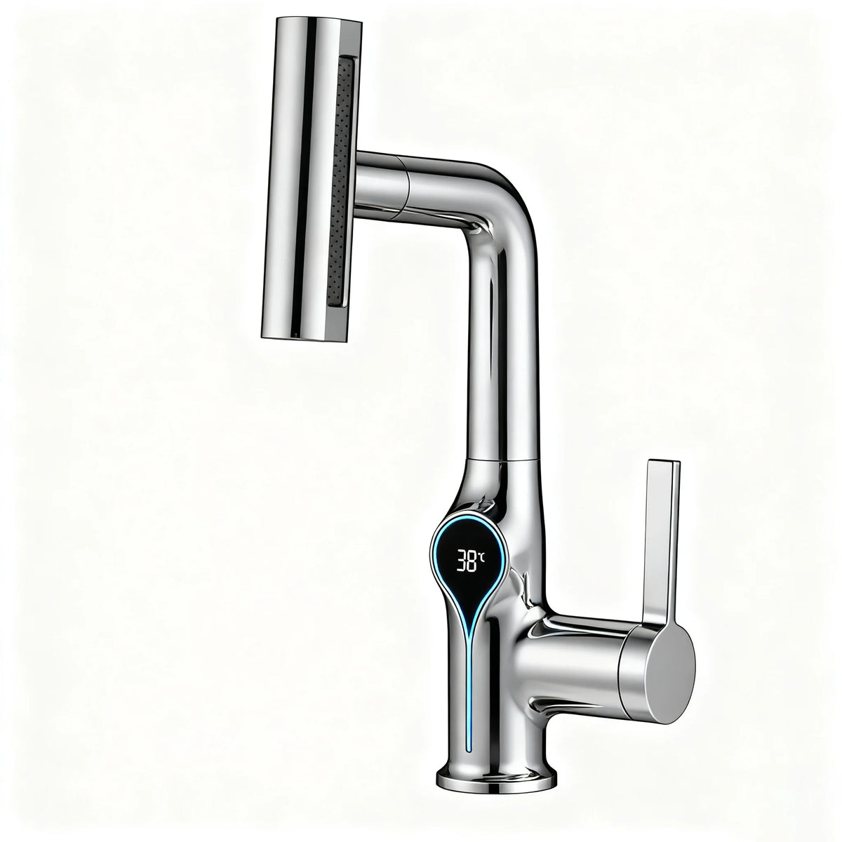 Multi Functional Waterfall Basin Faucet Mode Mixer Tap