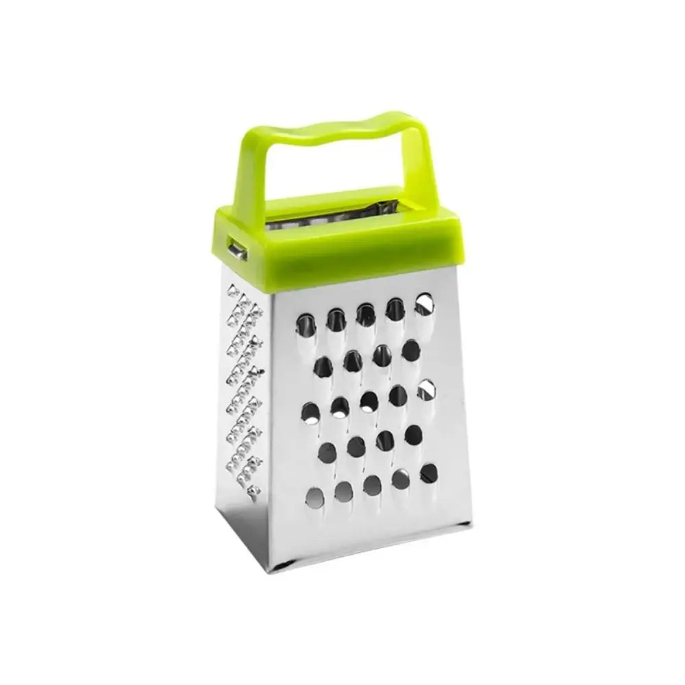 Stainless Steel Mini Peel Cutter Four-Sided Handheld Grater