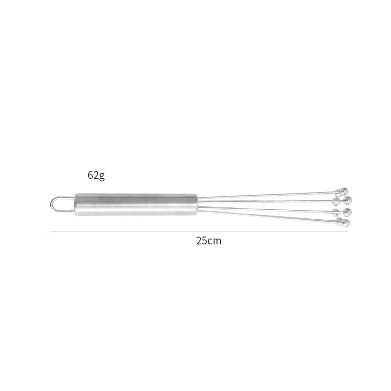10 12 Stainless Steel Ball Egg Whisk Mixer