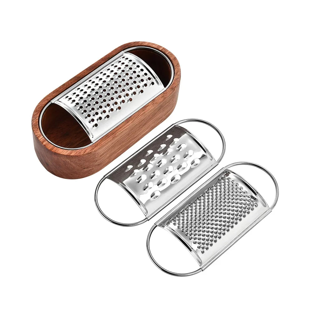 1set Stainless Steel Cheese Grater Slicer Lemon Zester