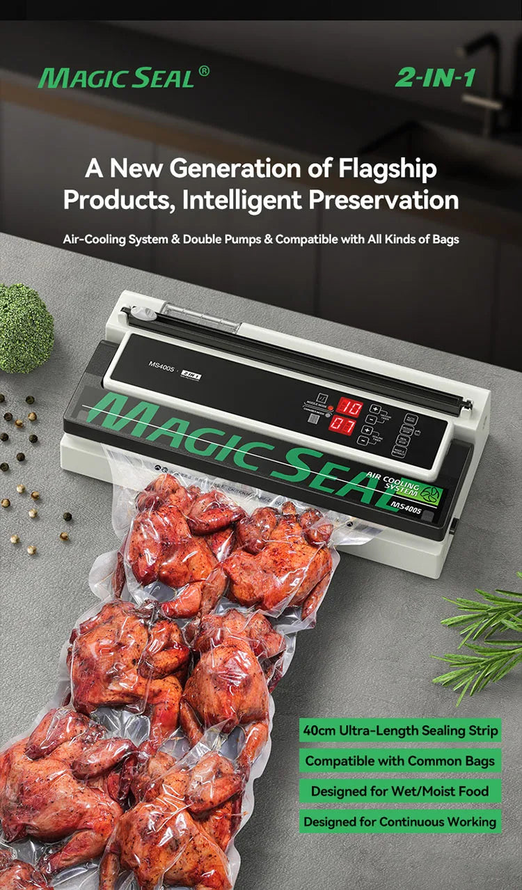 Vacuum Sealer Magic Seal Ms4005 Packaging Machine Plastic