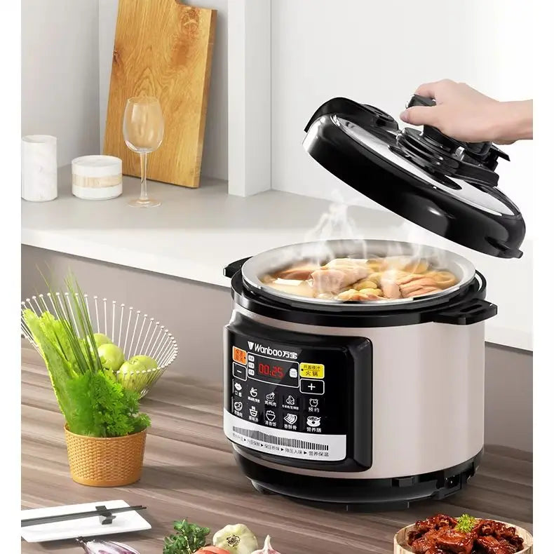 Electric Pressure Cooker Stainless Steel Smart Rice Cooker
