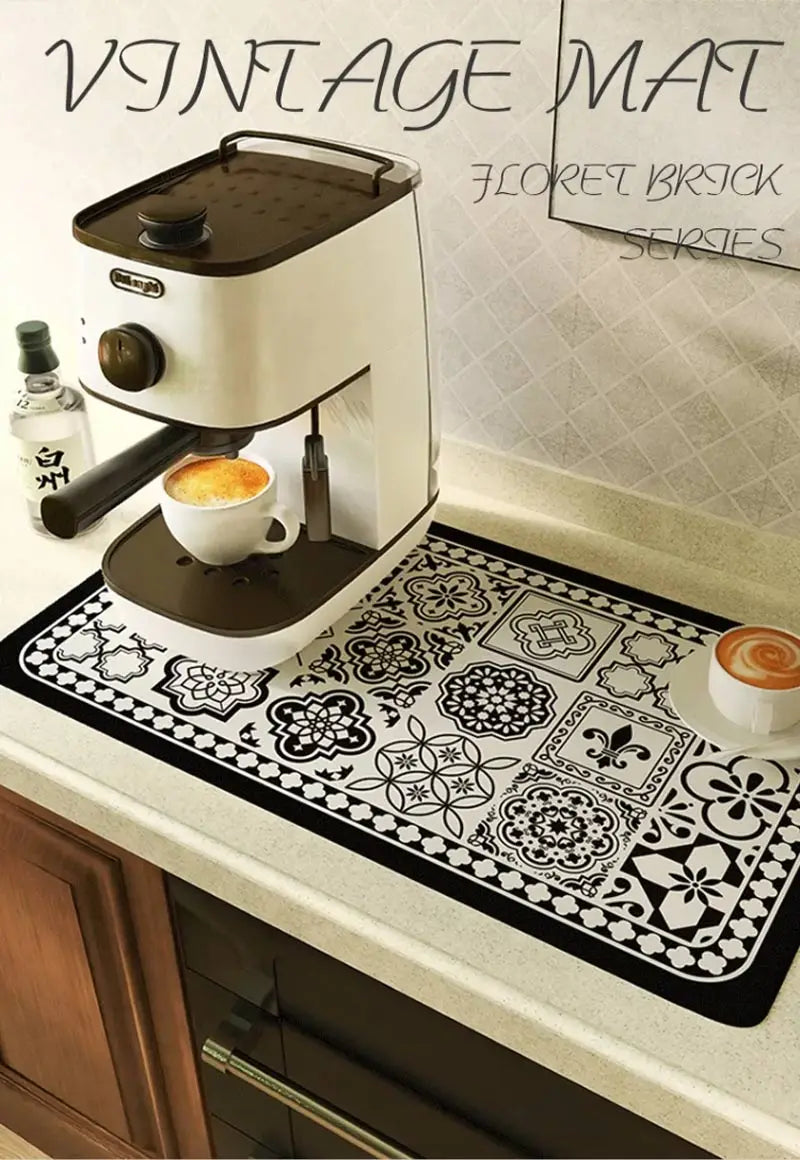 Coffee Machine Drain Pad Super Absorbent Dish Drying