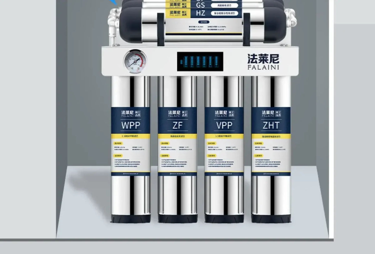 7-Stage Ultra Filtration Water Purifier Stainless Steel Housing