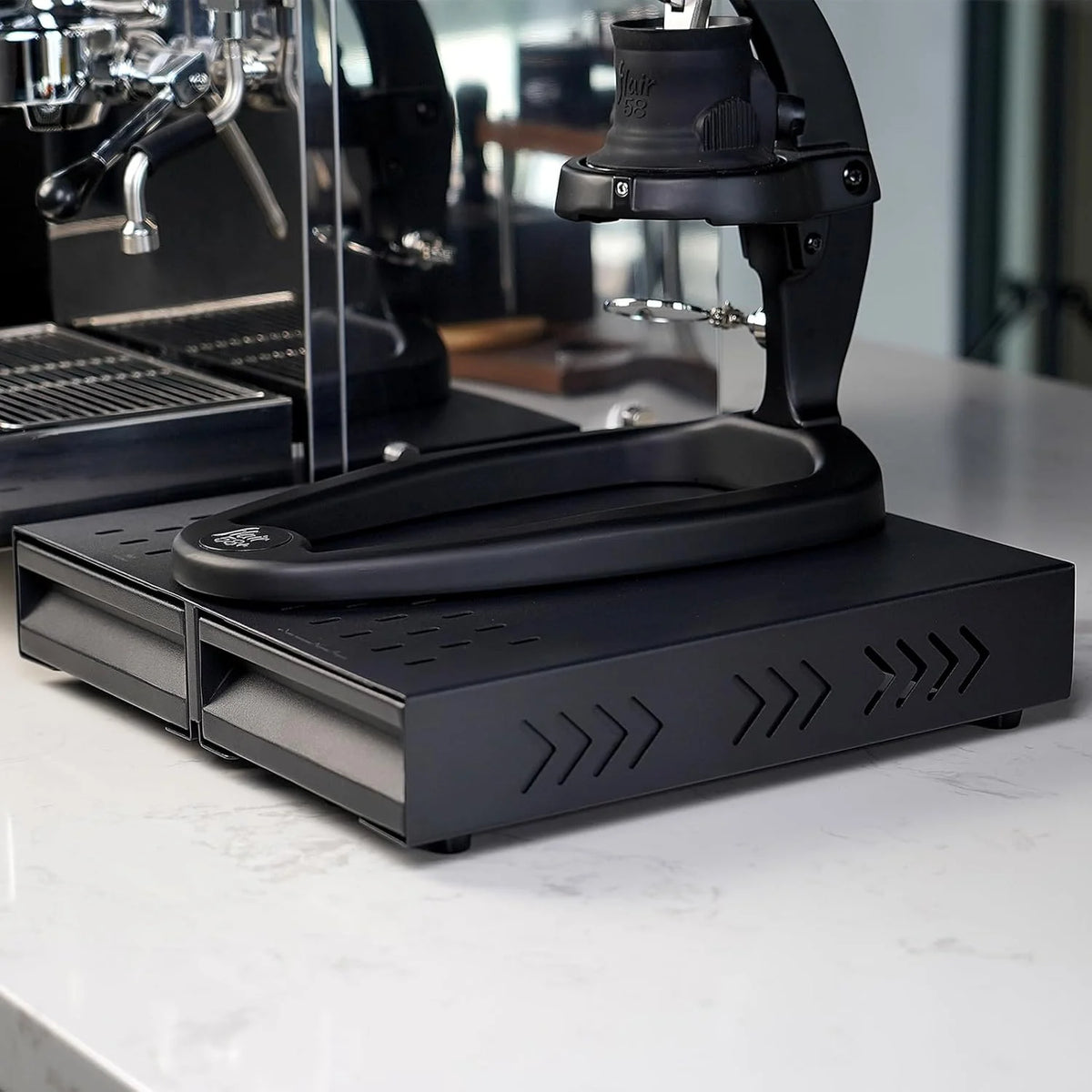 Muvna Espresso Bar Knock Box Coffee Organizer Box