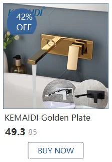 Kemaidi Brass Sink Faucet Spring Pull Down Faucets
