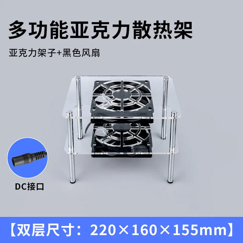 Mesh Design Cooling Rack 12cm Usb Fan -
