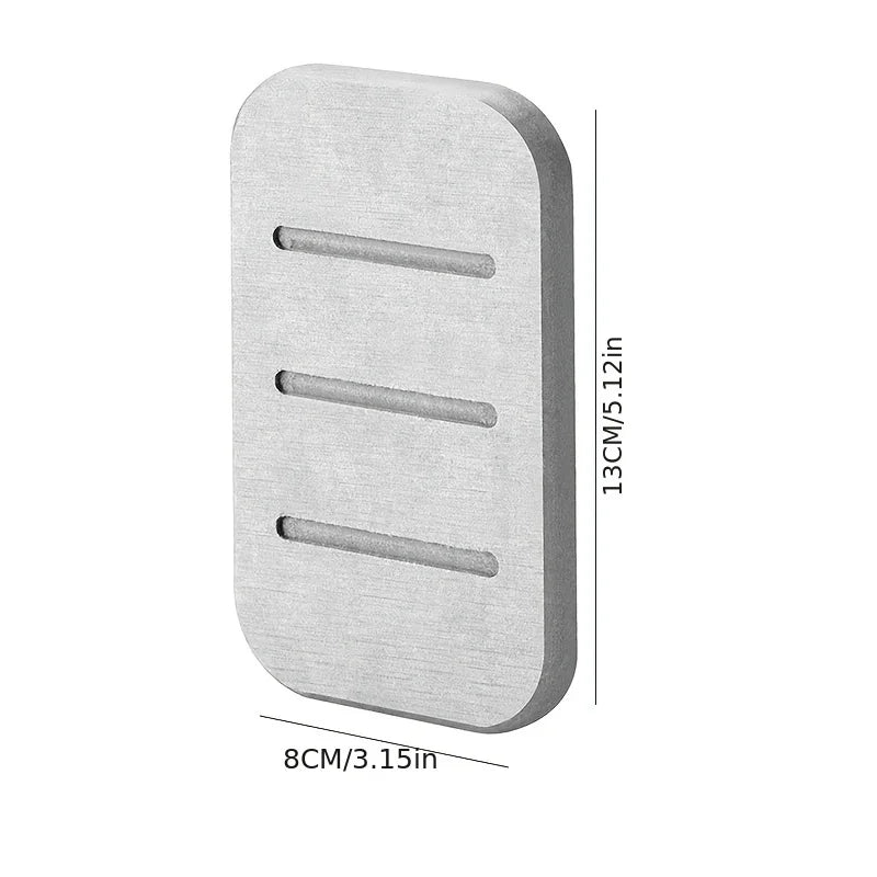 Diatom Mud Soap Dish Bathroom Countertop Absorbent Mat