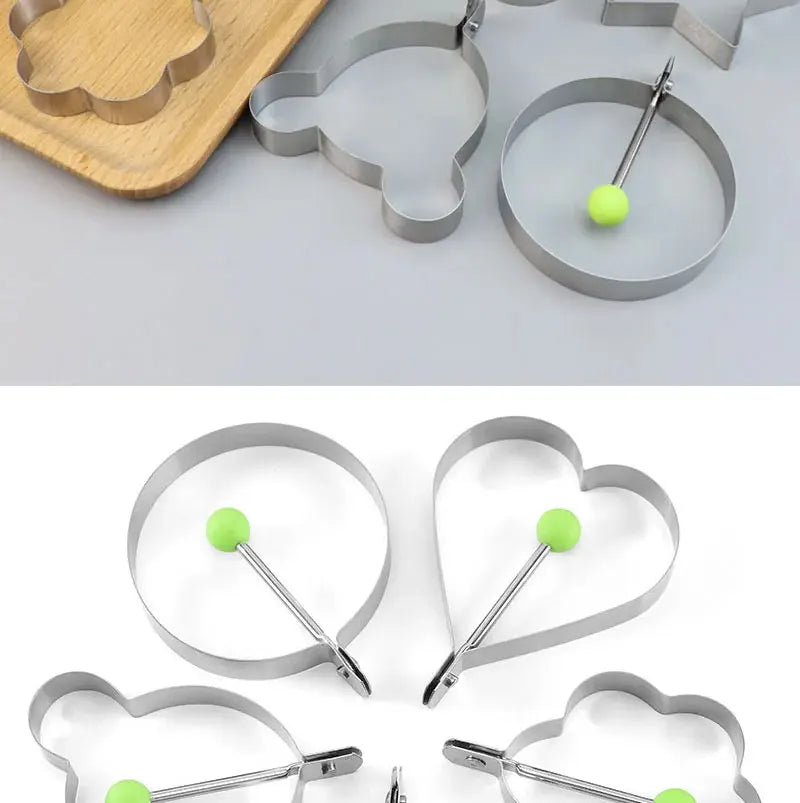 Stainless Steel Fried Egg Shaper Mould Maker Breakfast