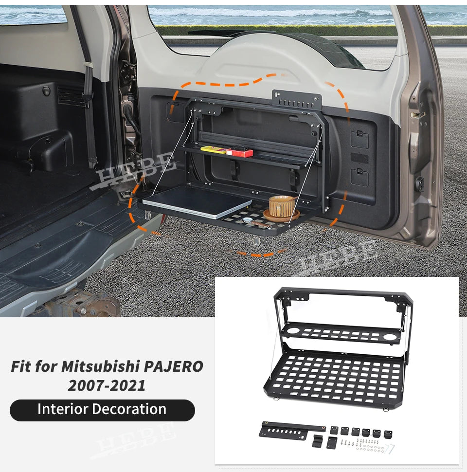 Hebe Double Layer Tailgate Shelf Trunk Storage Rack