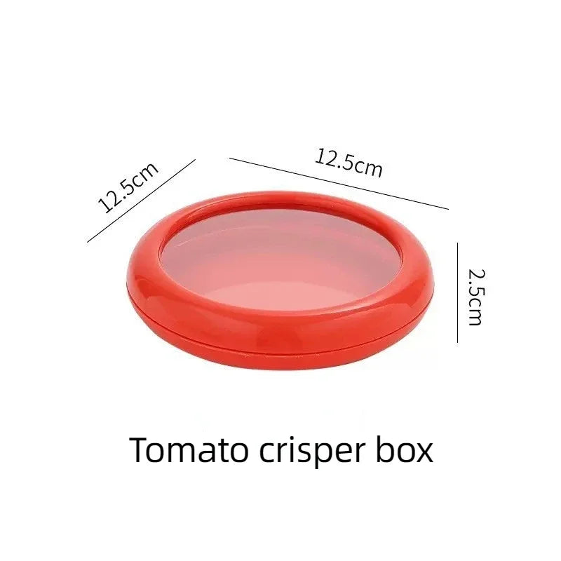 1pc/4pc Silicone Fruit Vegetable Fresh-Keeping Box Food Storage