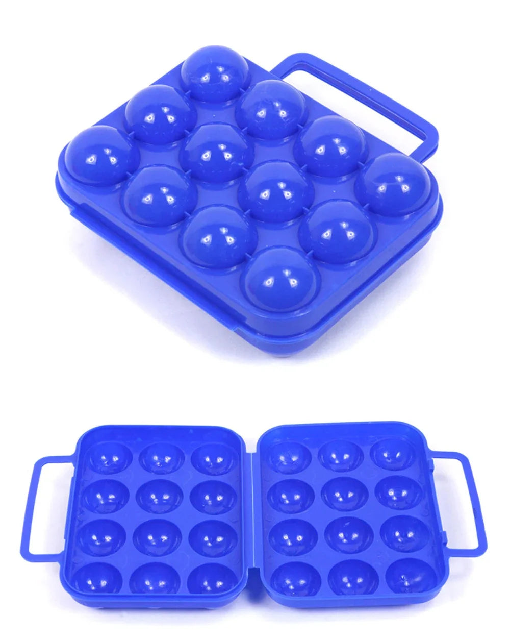 2/4/6/12 Grid Egg Storage Box Egg Holder Container