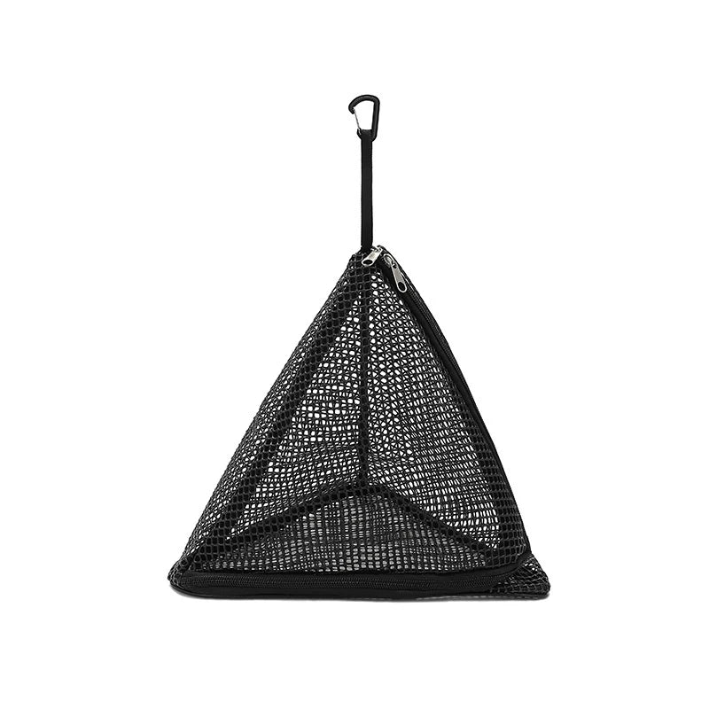 Outdoor Camping Hanging Net Foldable Storage Bag Cookware