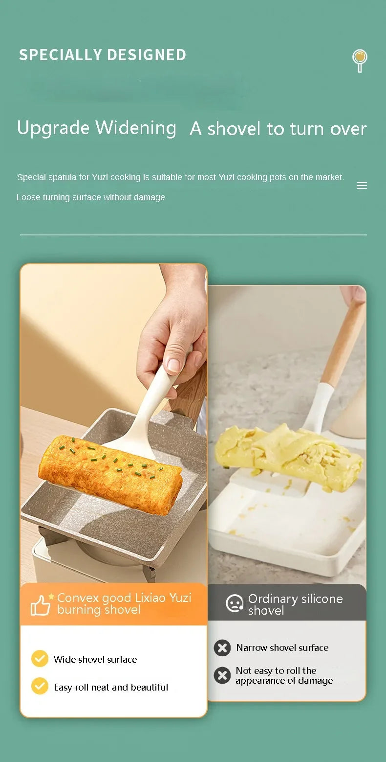 Silicone Ware Cooking Utensils Spatula Beef Meat Egg