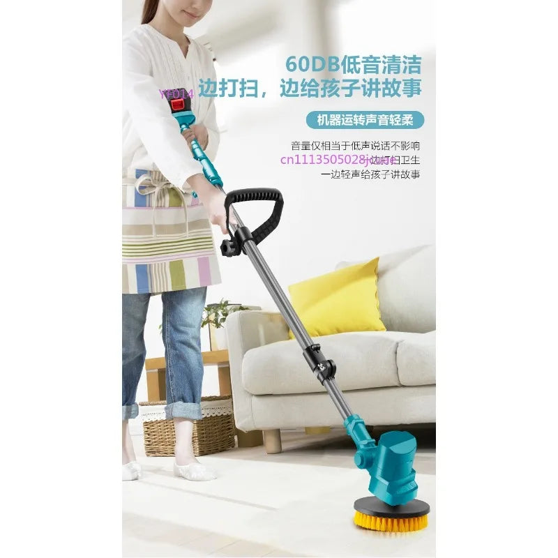 High Power Electric Cleaning Brush Handheld Automatic Rotating