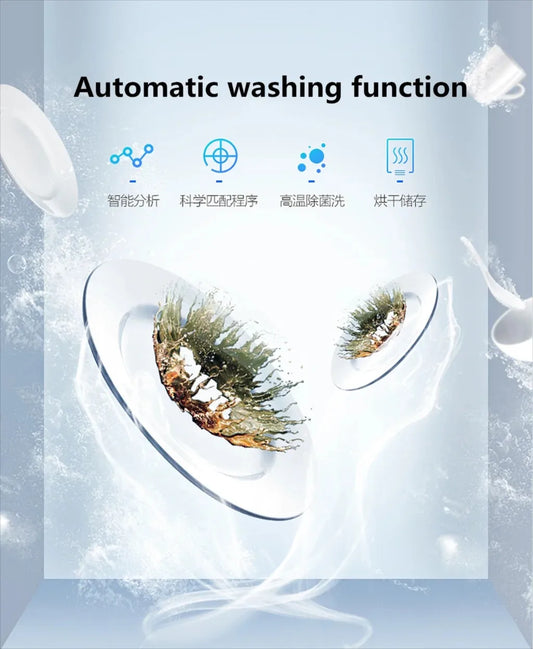Dishwasher Automatic Dishwasher Drying Multi-Function Flume