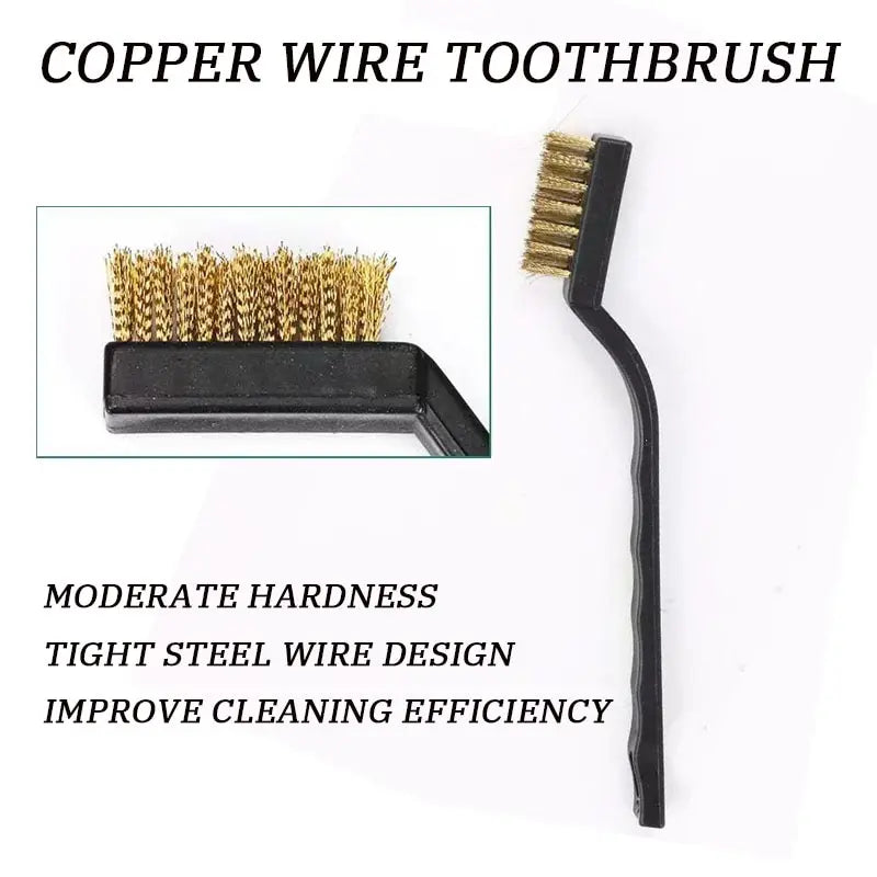 Or12 Industrial Toothbrush Mini Copper Steel Wire Brush