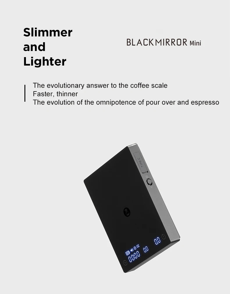 Timemore Scale Black Mirror Mini Pour Over Espresso
