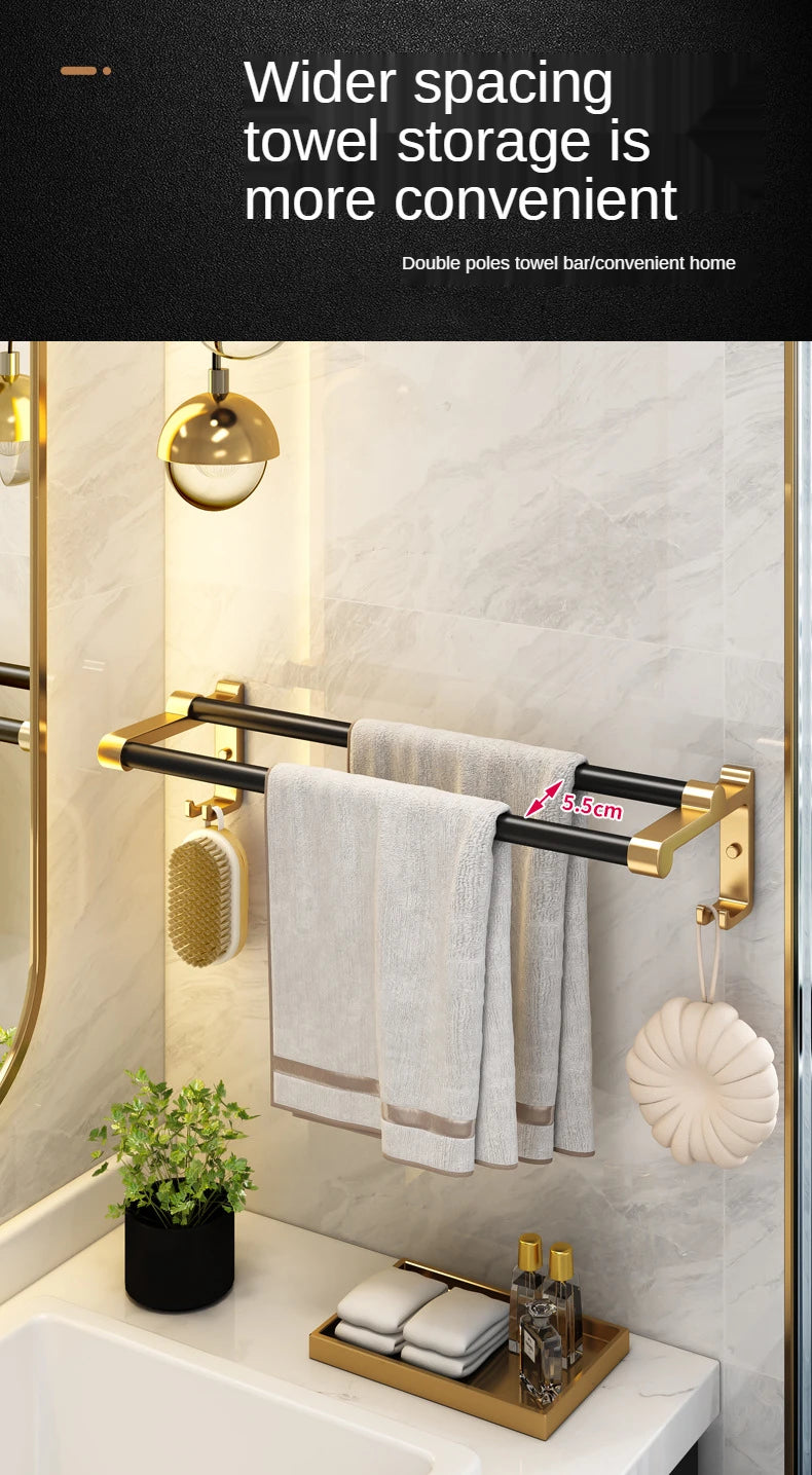 Bathroom Holder Toilet Paper Holder Towel Rack Toilet