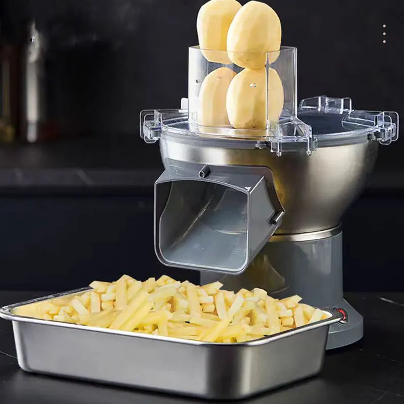 Electric Potatoes French Fries Chips Cutter Slicer Carrot
