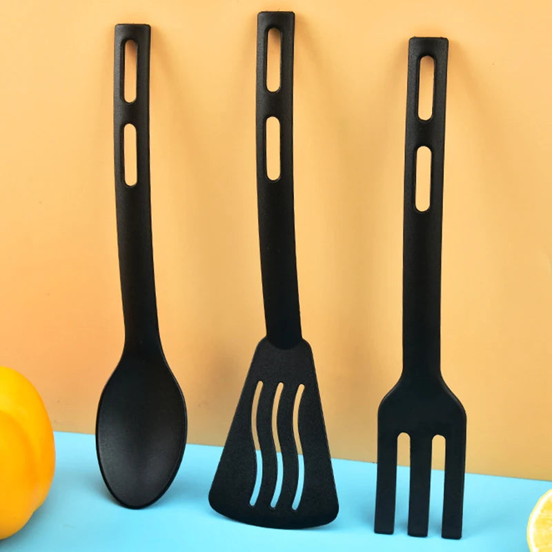 1/3pcs Nylon Utensils Cooking Slotted Turner Solid Spoon