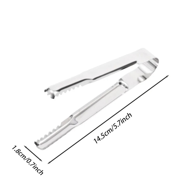 Barbecue Clip Stainless Steel Bbq Tongs Salad Food