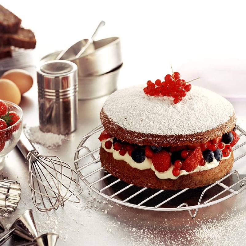 6/7/8 Inch Round Cooling Rack Stainless Steel Cooking