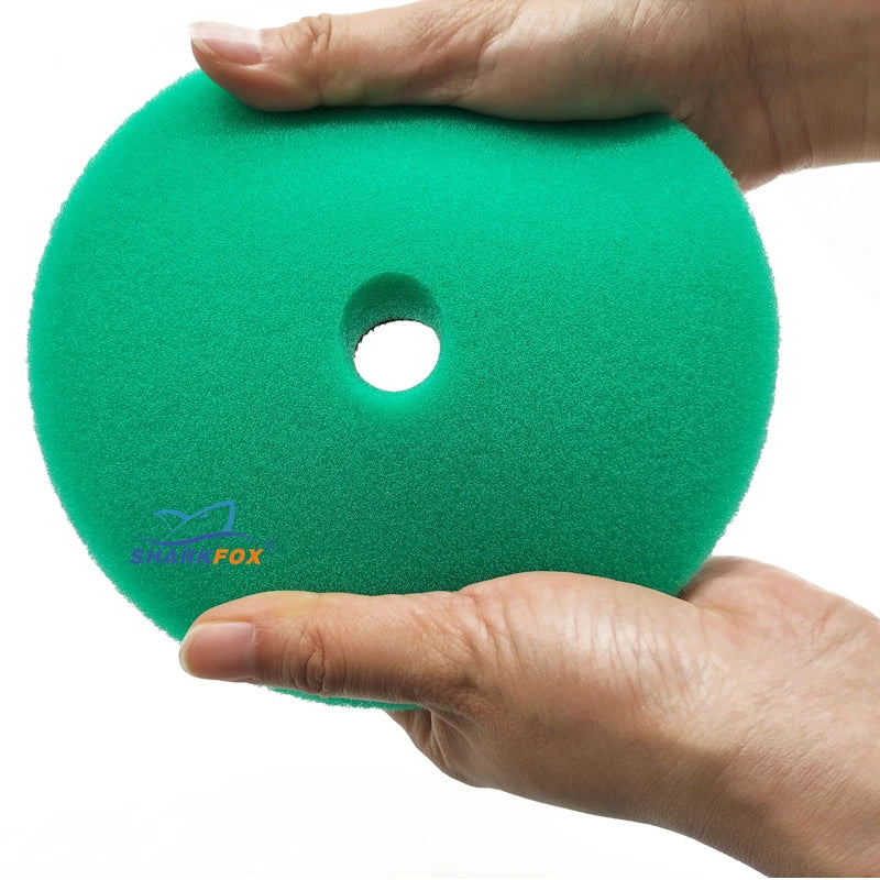 Sharkfox 125mm /6 150mm Buffing Polishing Sponge Pads