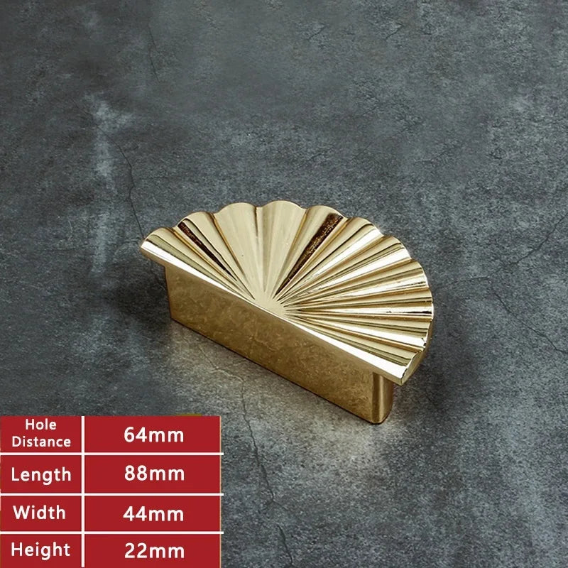 Wv Gold Handles Cabinet Storage Door Knobs Furniture