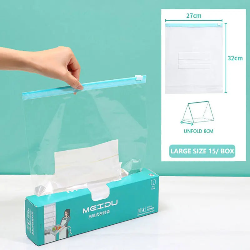 Reusable Zipper Bag Stand Up Zip Shut Plastic