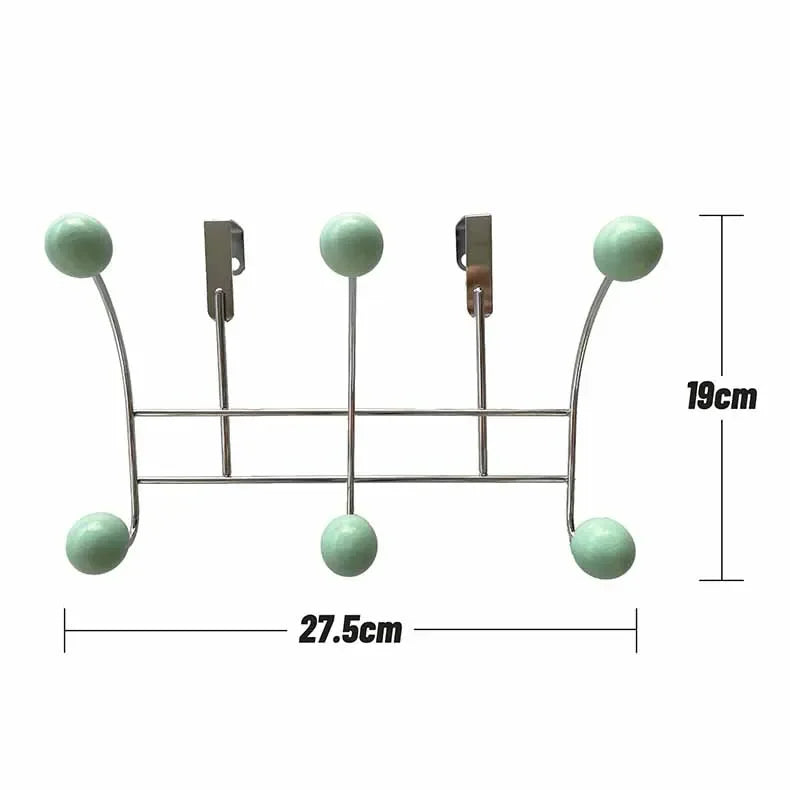 Door Hook Hanging Coat Rack Without Drilling Bedroom