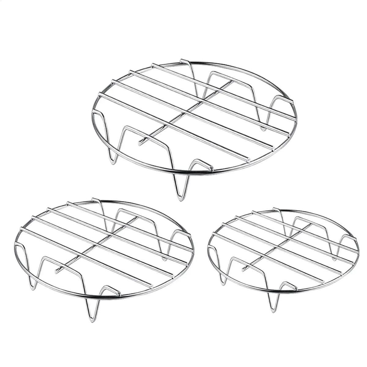 Round Cooling Rack Stainless Steel Cooking Steaming Roasting