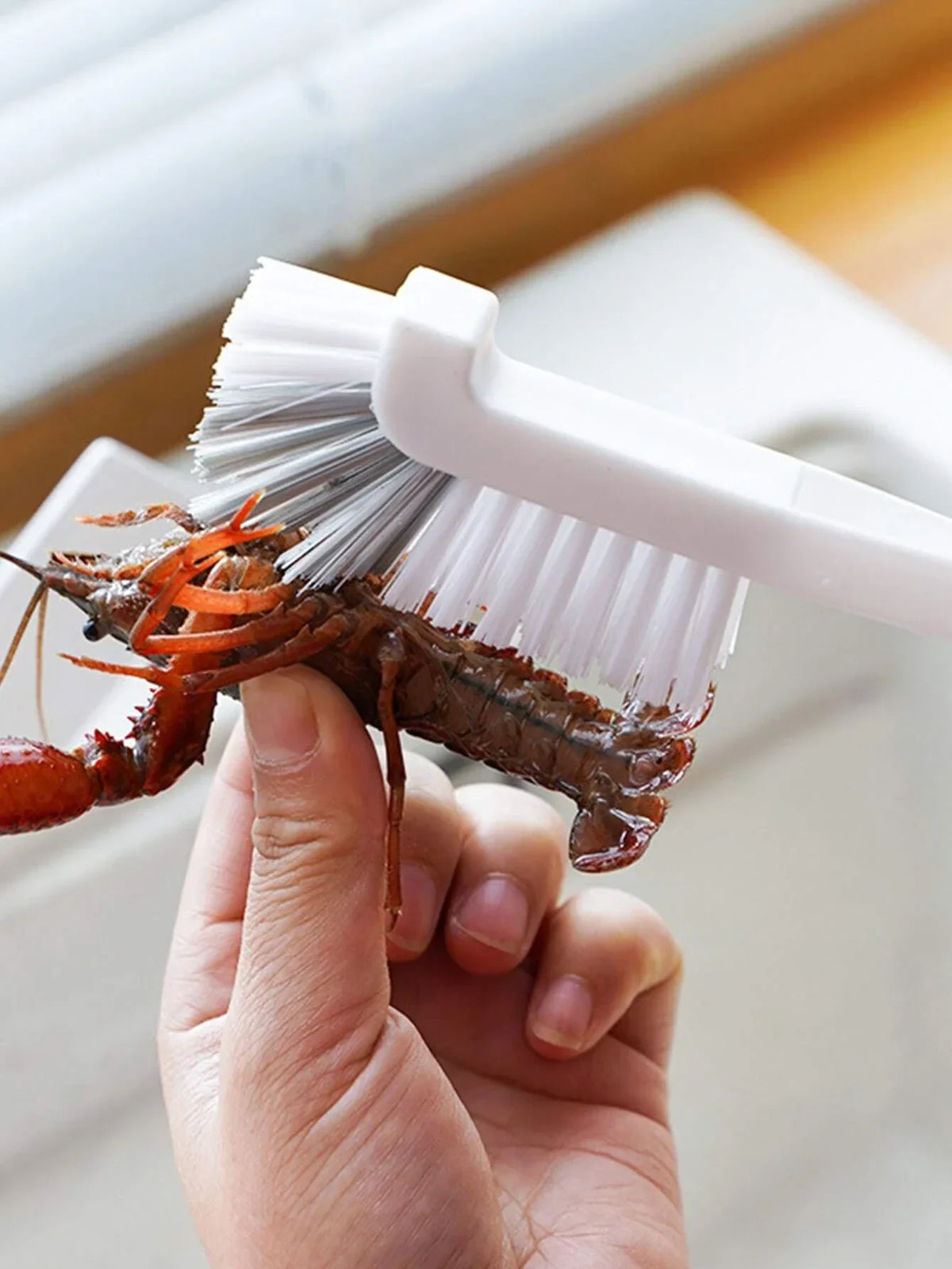 1/2pcs Scrub Brush Long Handle Cleaning Brush Stiff