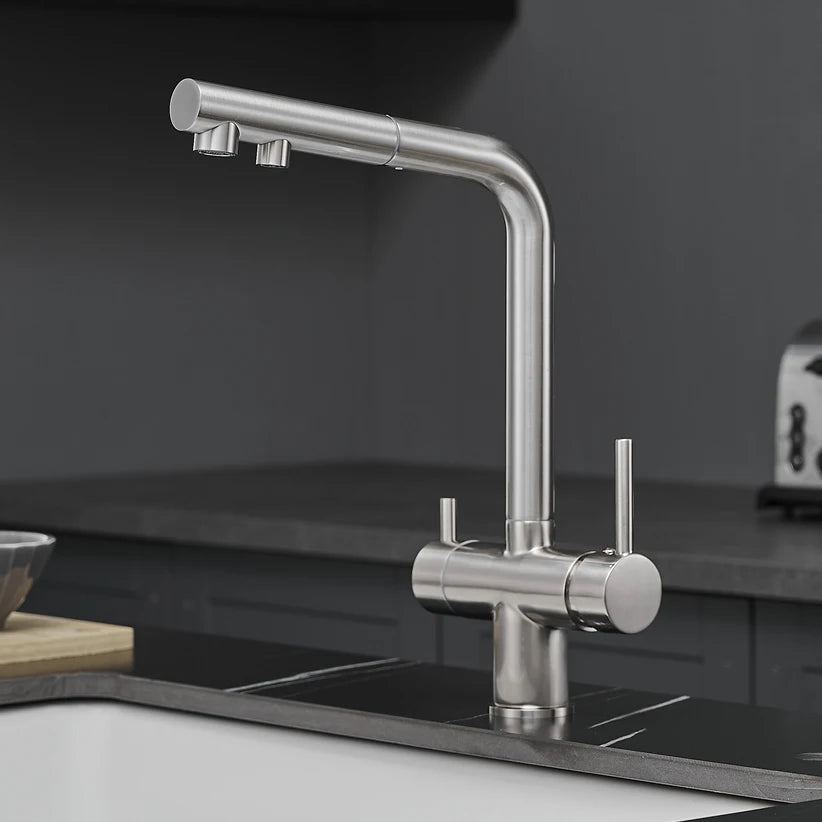 Ways Pull Out Filter Faucets Quality Brass Cold