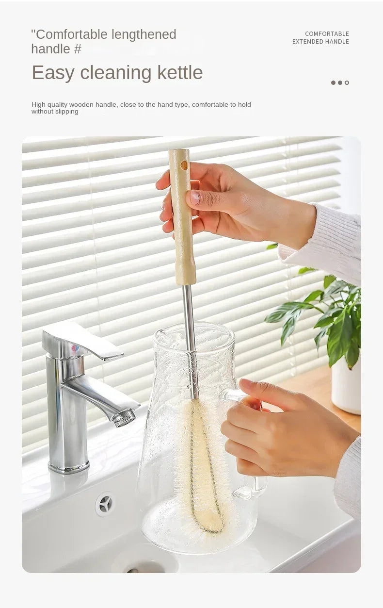 Cup Brush Cleaning Drink Bottles Glass Scrubbers Cleaning