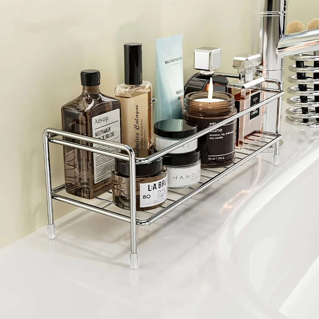 Desktop Metal Countertop Organizer Rack Multi Purpose Storage