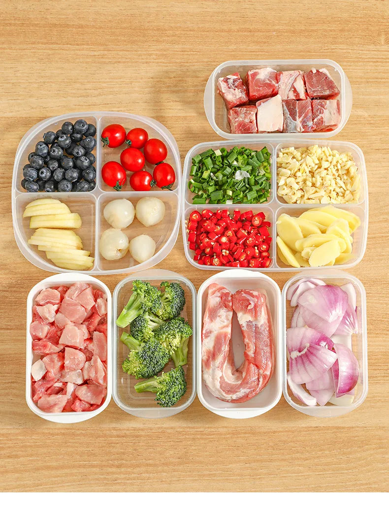 Refrigerator Food Storage Containers Sealed Box Freezer Seal
