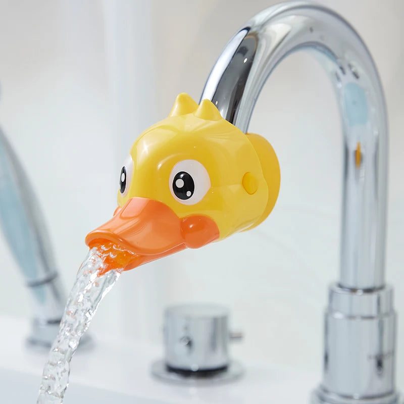 Children Cartoon Faucet Extender Bath Toys Kids Hand