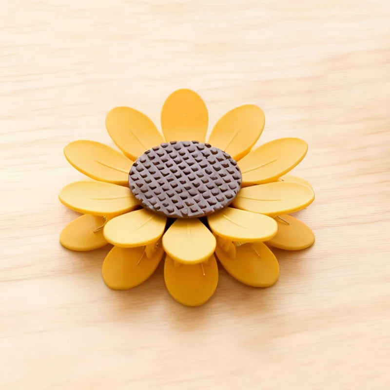 Sunflower Magnetic Sealing Clip Fridge Magnet 3d Petal