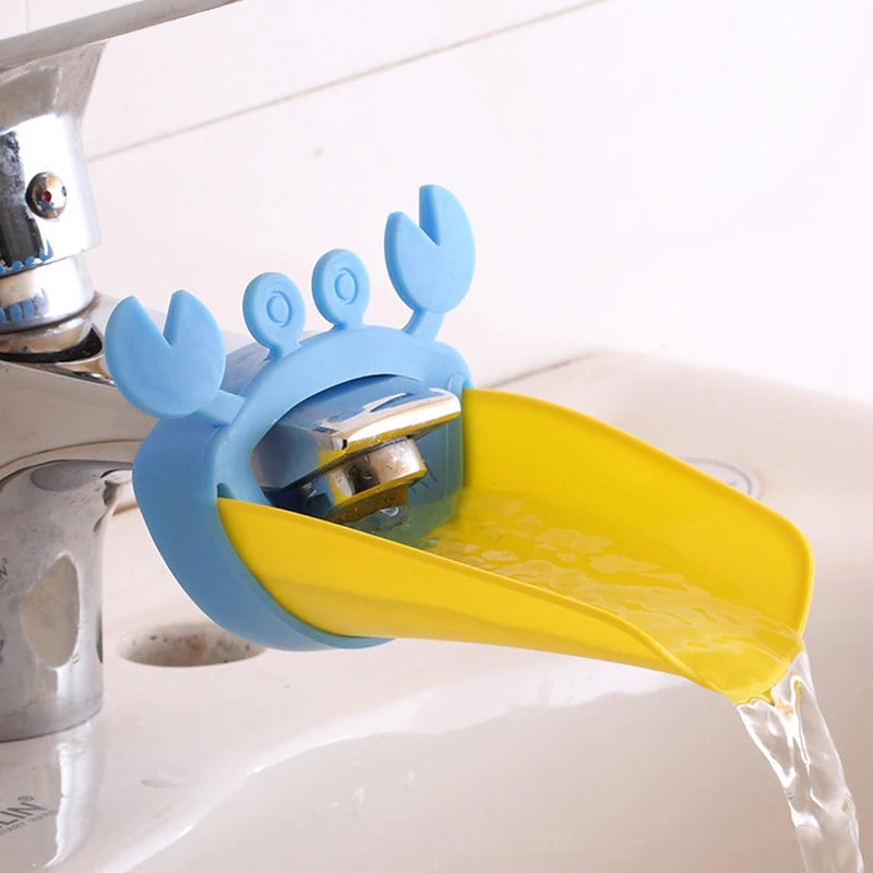Children Cartoon Faucet Extender Bath Toys Kids Hand