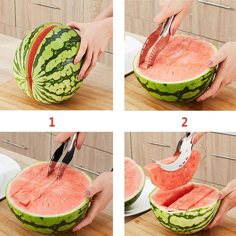 Watermelon Artifact Slicing Knife Stainless Steel Knife Corer