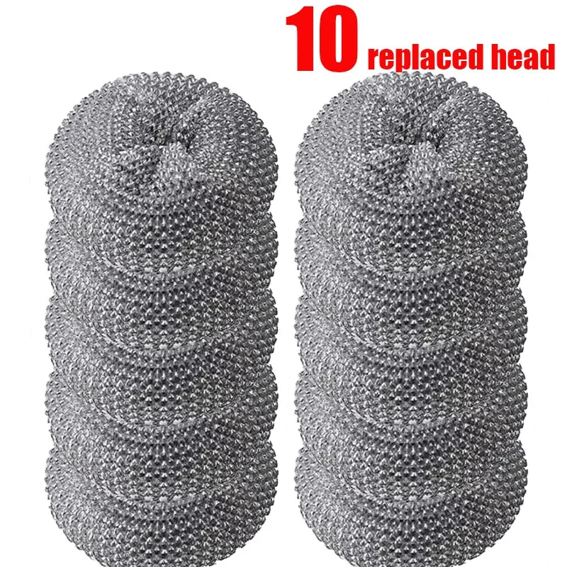 13/5/10 Pack Stainless Steel Scrubber Scrubbing Scouring Pad